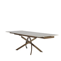 Tavolo Pegaso Pietra Patagonia Con Gambe Bronzo