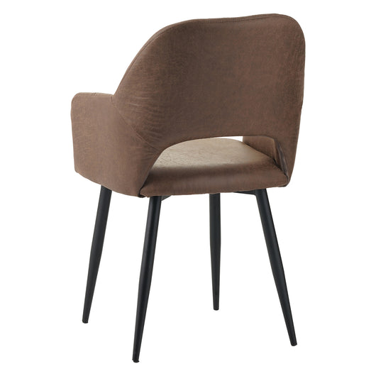 Set Da 2, Poltrona Giselle Econabuk Tortora Gambe Nere