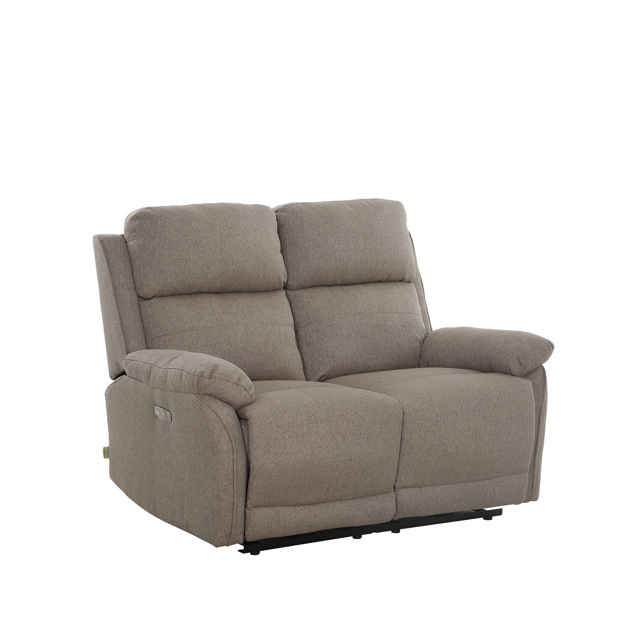 Set Eugenia Divano 3+2 Elett C/Usb Tess Tortora