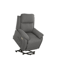 Poltrona Relax Eugenia 2 Motori C/Usb Tess Cenere