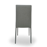 Set Da 6, Sedie Dedis Tessuto Verde Salvia