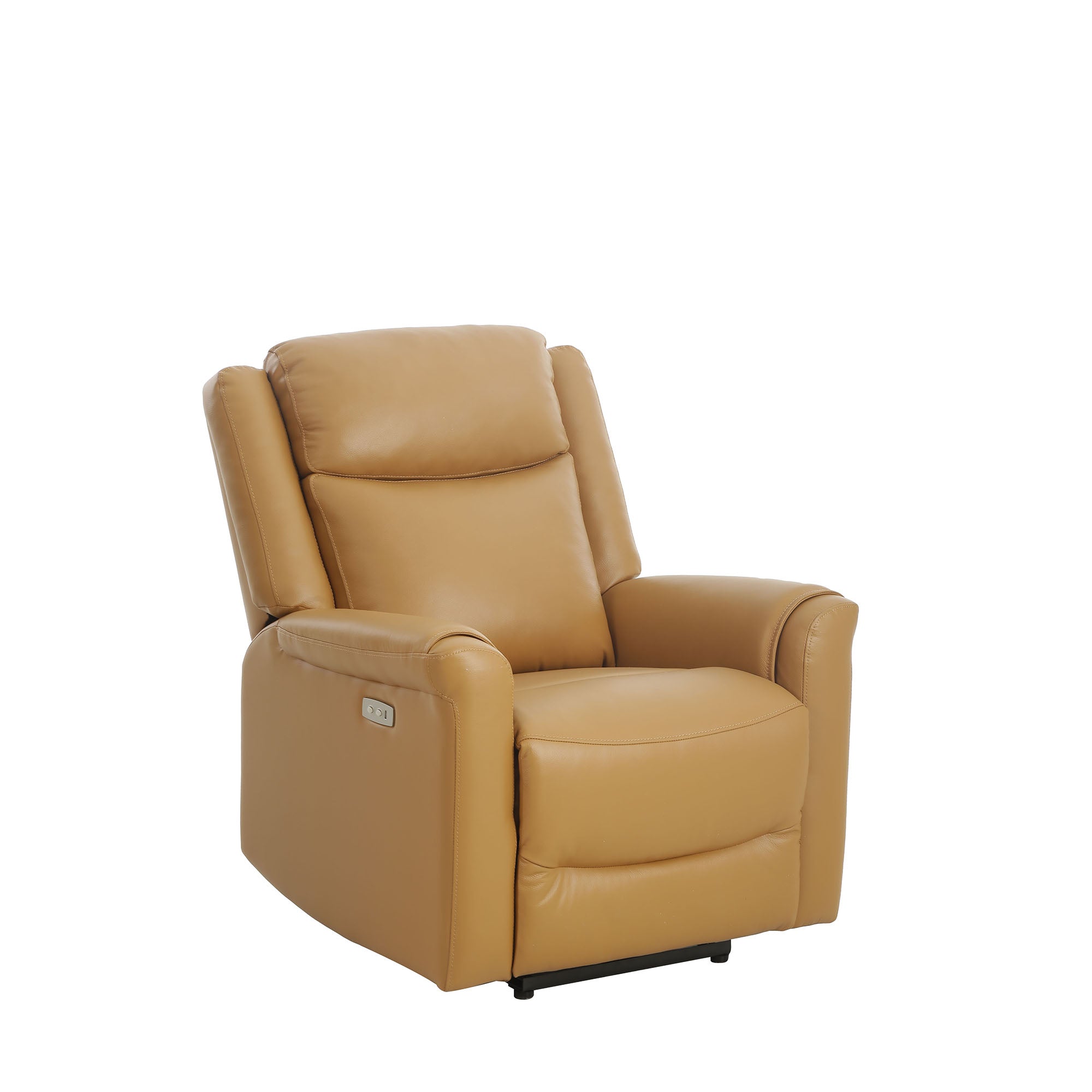 Poltrona Relax Isabel Recliner Elet Pelle Camel
