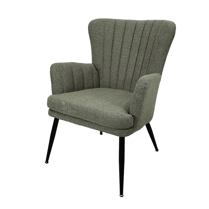 Poltrona Colibri' Tessuto Verde