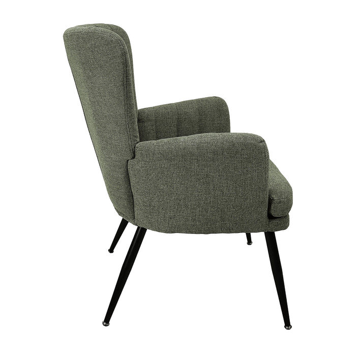 Poltrona Colibri' Tessuto Verde