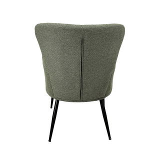 Poltrona Colibri' Tessuto Verde