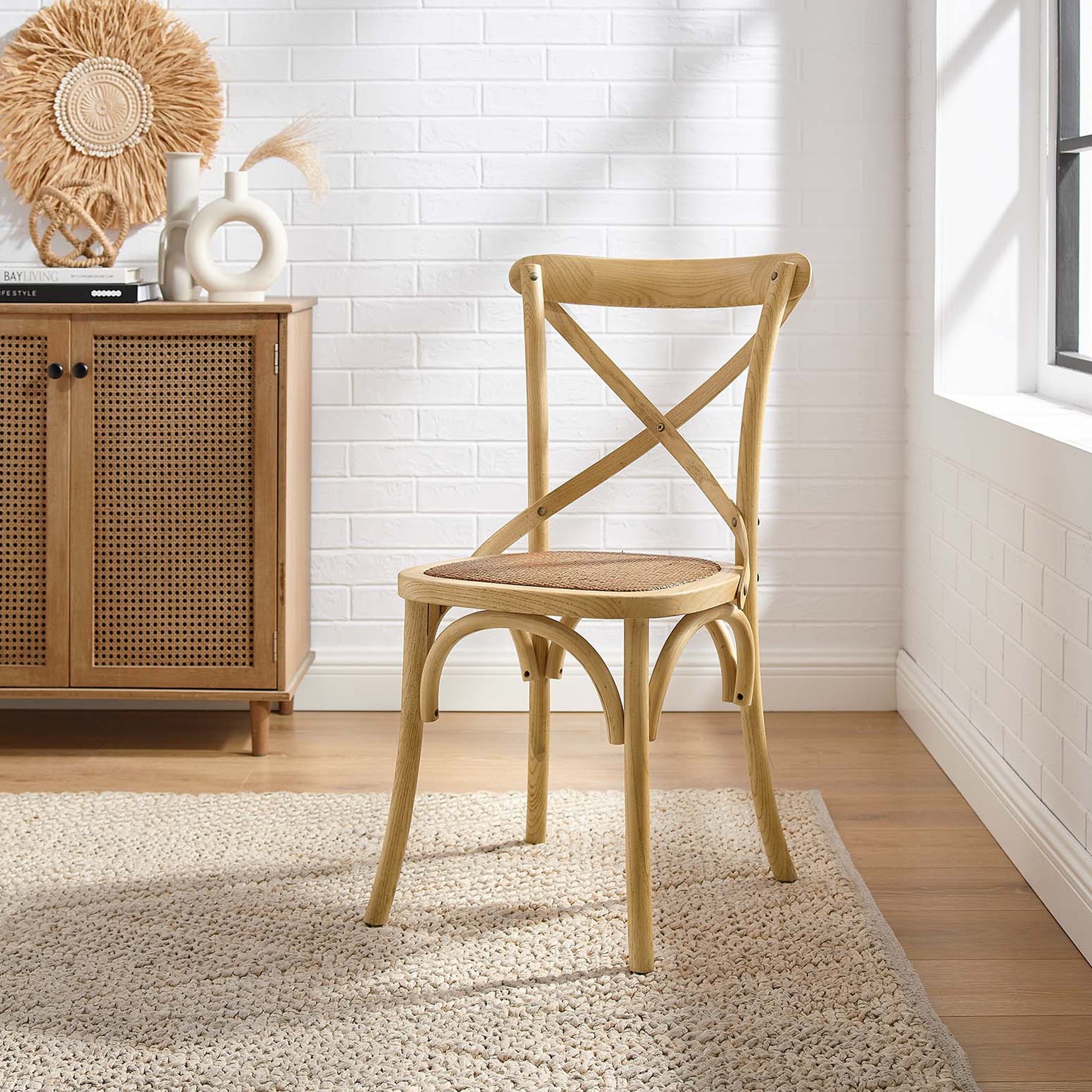 Sedia Pepita Natural Per Soggiorno, Cucina E Arredo Bar