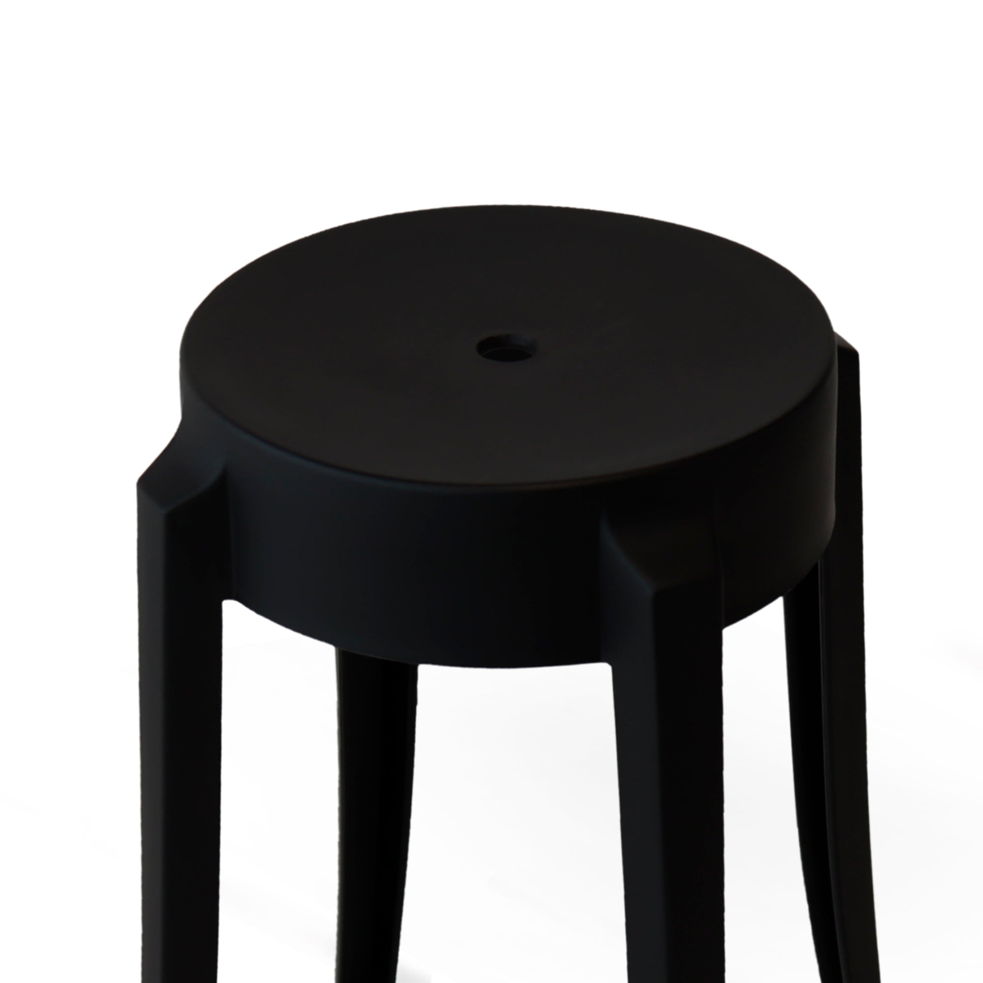 Set Da 5 Sgabello Smart Pp Nero