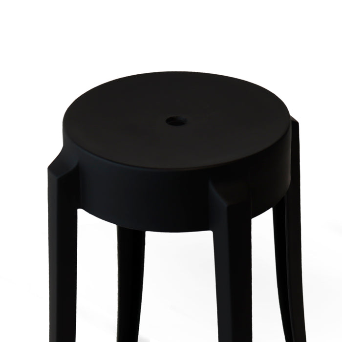 Set Da 5 Sgabello Smart Pp Nero