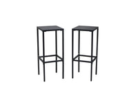 Set Da 2, Sgabello Utility Grigio