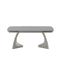 Tavolo Madison Grigio Chiaro C/Gambe Antracite