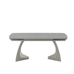 Tavolo Madison Grigio Chiaro C/Gambe Antracite