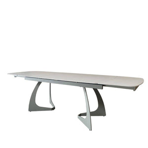 Tavolo Madison Grigio Chiaro C/Gambe Antracite