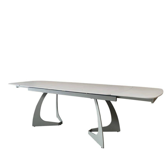 Tavolo Madison Grigio Chiaro C/Gambe Antracite