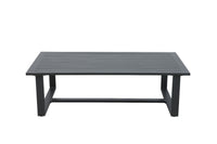 Set Lisbona Divan+2Poltr.+Tavolino Allum.Antracite