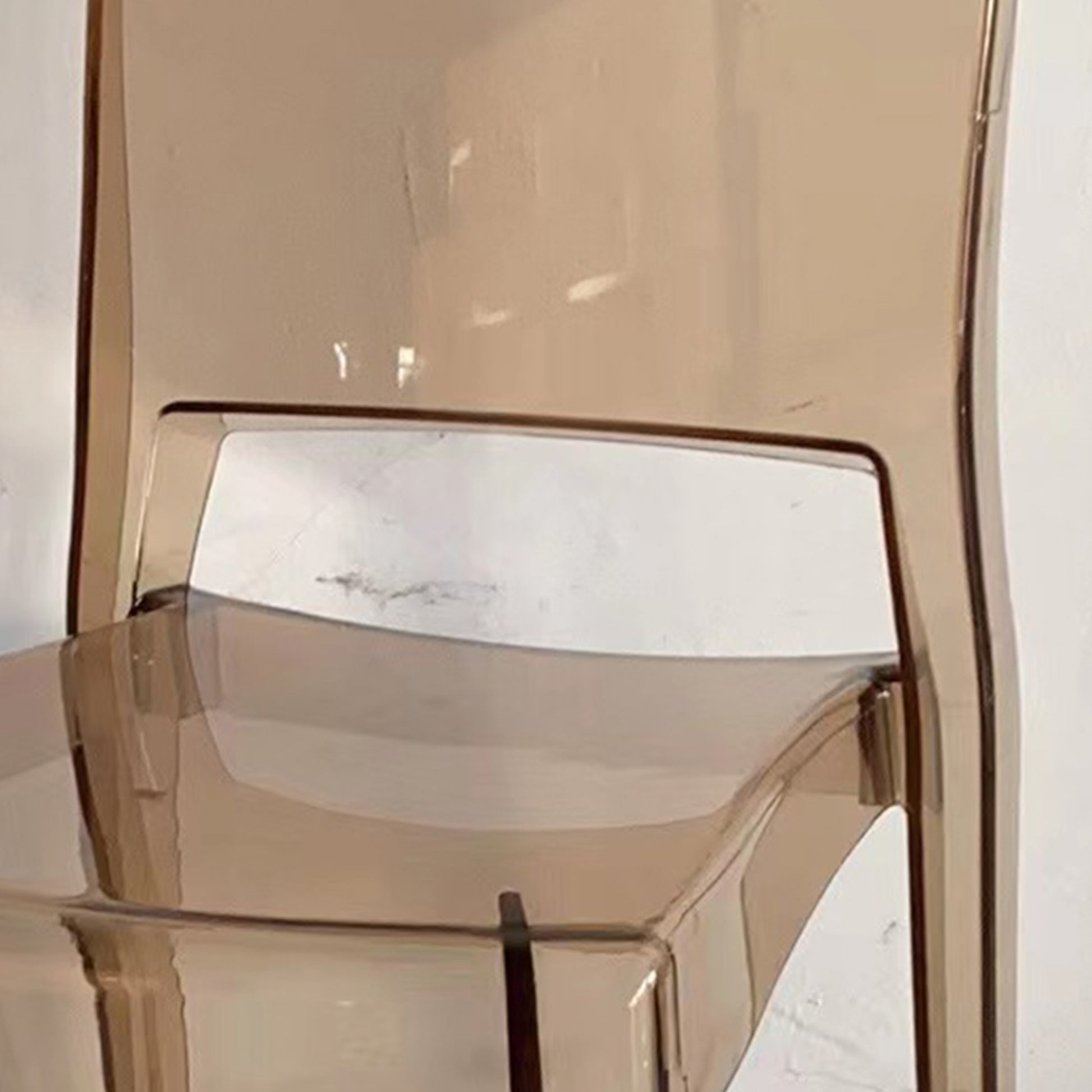 Set Da 4, Sedia Greta Metacrilato Ambra