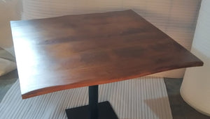 Set Da 2 Piani 90X90 Mango Bordo Irregolare