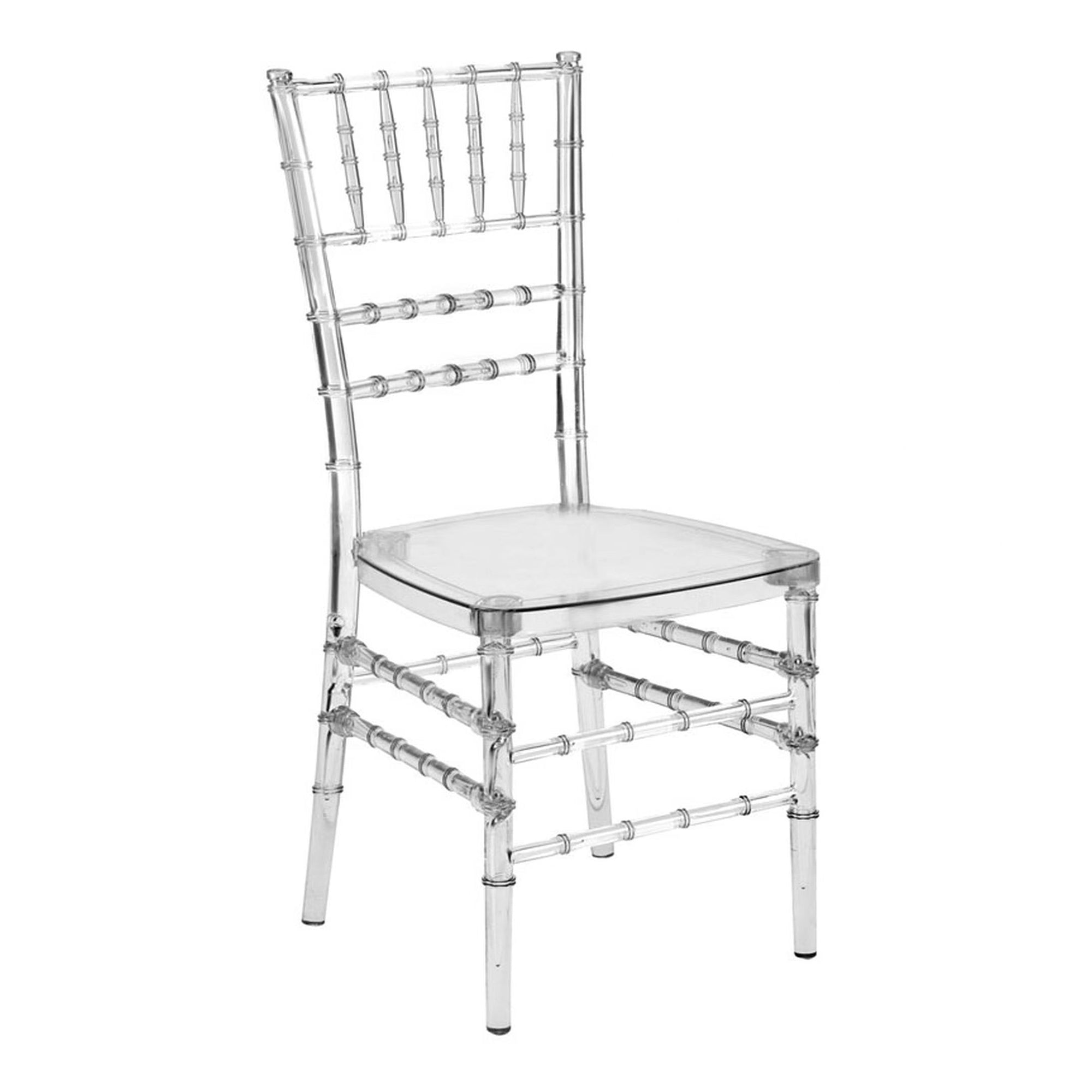 set da 4, SEDIA NEW CEREMONY TRASPARENTE