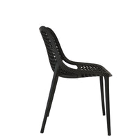 Set Da 4, Sedia Braga Plus Polipropilene Nero