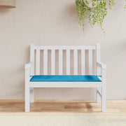 Cuscino per Panca-Cuscini per panchina Blu 100x50x3 cm in Tessuto Oxford