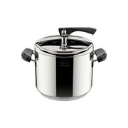 Lagostina 8900547896 Classica Lagofusion Pentola a Pressione Acciaio Inox 18-10 12 L 26 cm 5 Sistemi di Sicurezza