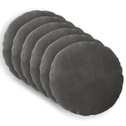 Cuscino con cuscino HEERLEN 6 pz Grigio Scuro Velluto 929666