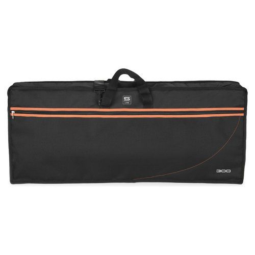 Custodia tastiera stefy line kb300 88 135 serie 300 black e orange