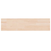 Ripiano 80x20x1,5 cm Legno Massello di Rovere Non Trattato 342922