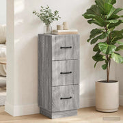 Mobile con Cassetti Grigio Sonoma 33 x 34,5 x 87 cm 895311