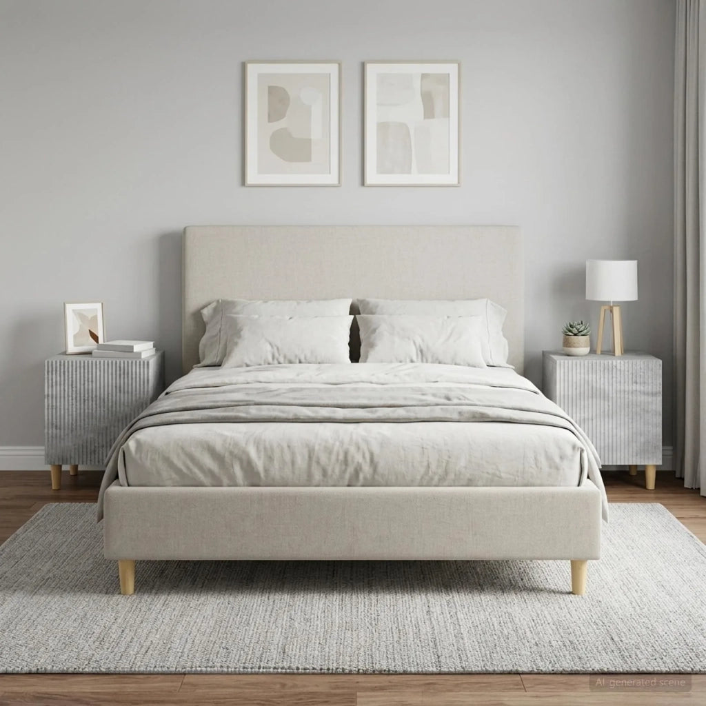 Armadio da Notte 2 pcs Grigio Cemento 43 x 34,5 x 50 cm 894572