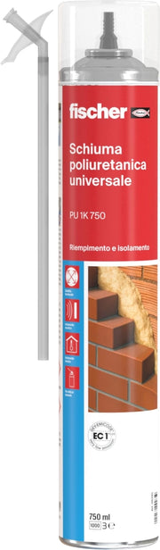 Schiuma Poliuretanica 750 ml Fischer Manuale