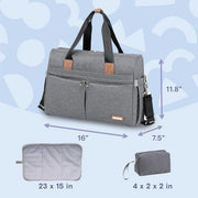 Borsa da Comodità per Bambini - Borsa a Spalla con Grande Capacità
