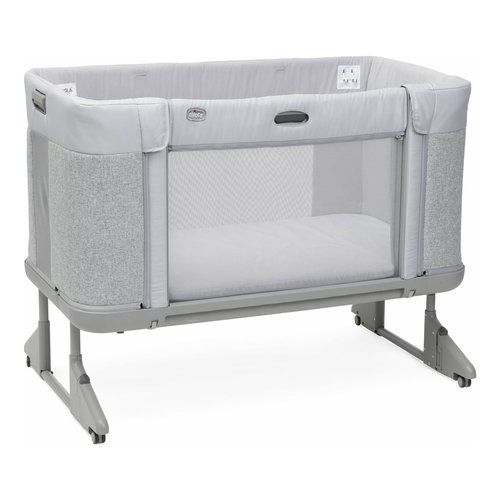 Culla chicco 08079650610000 next2me forever ash grey cross collection