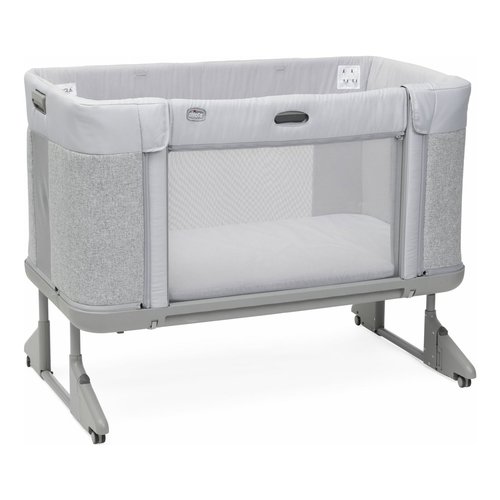 Culla chicco 08079650610000 next2me forever ash grey cross collection