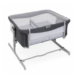 Culla co-sleep n2m twins grey 87077.68
