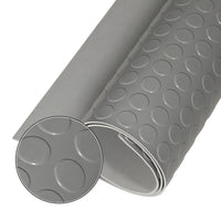 1mt x 20mt Pavimento antiscivolo bolflex bullonato copripavimento bollato in pvc 1,2mm - GRIGIO CHIARO