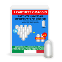 SOLEILUX Cartucce Polifosfati per Caldaia Ricarica Universale da 12 Pastiglie di Polvere Concentrata per Filtrazione Acqua - Funge da Anticalcare e Anticorrosivo