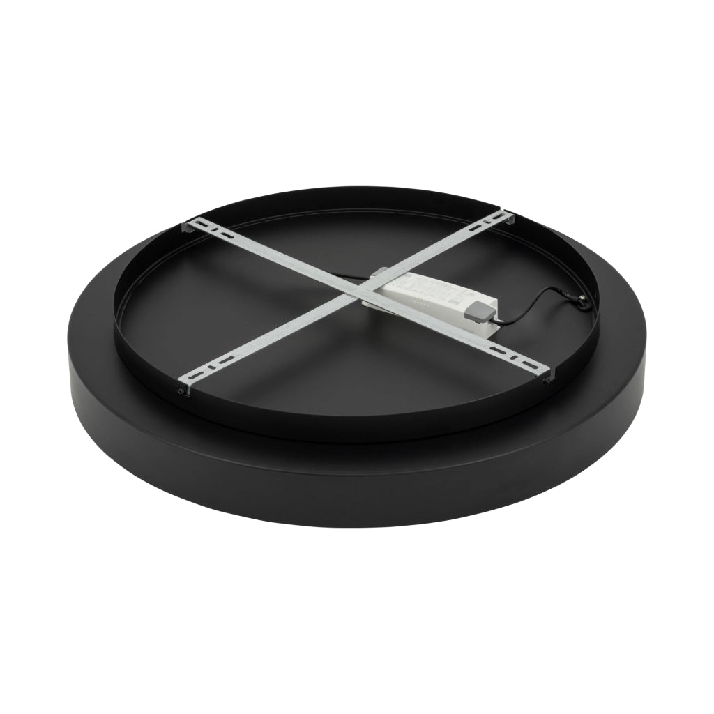 Plafoniera LED tonda Ø60 60W 3000K nero Nowodvorski