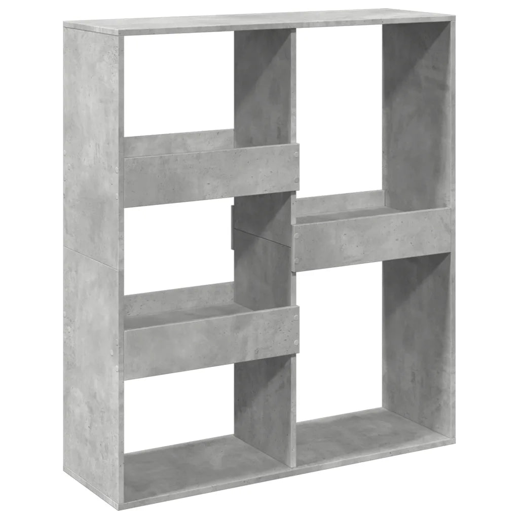 vidaXL Divisorio Grigio Cemento 100x33x115 cm in Truciolato