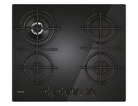 Candy moderna cvg6br4wtb nero da incasso 60 cm gas 4 fornello(i) - 33803483