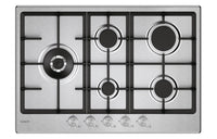 Candy chg7wl4wtx acciaio inox da incasso 74.5 cm gas 5 fornello(i) - 33803489