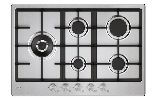 Candy chg7wl4wtx acciaio inox da incasso 74.5 cm gas 5 fornello(i) - 33803489
