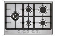 Candy chg7wl4wtx acciaio inox da incasso 74.5 cm gas 5 fornello(i) - 33803489