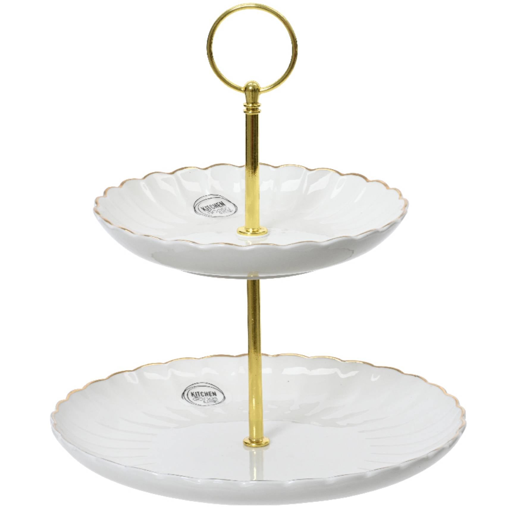 ETAGERE PORCELLANA BIANCO CON