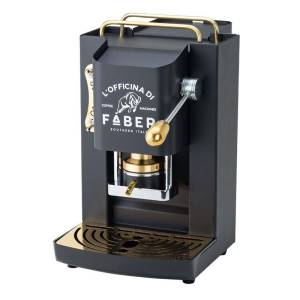 Faber macchina da caffè espresso semi automatica pro deluxe potenza 500 watt colore nero mat - PROBLACKBASOTT