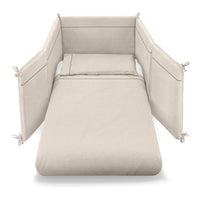 Piumone lettino pali 0687trae transformer set 3 pz per evolutivo ecru