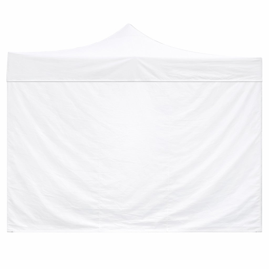 Telo laterale 4,5x2mt impermeabile bianco ricambio per gazebo richiudibile