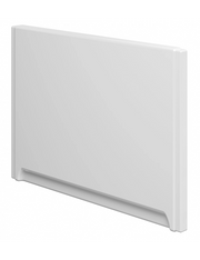 Grembiule vasca laterale universale 75x57 cm in acrilico bianco