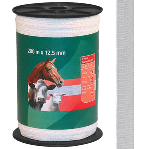 NASTRO PER RECINTI ELETTRICI ELETTRORECINZIONI 12,5mm