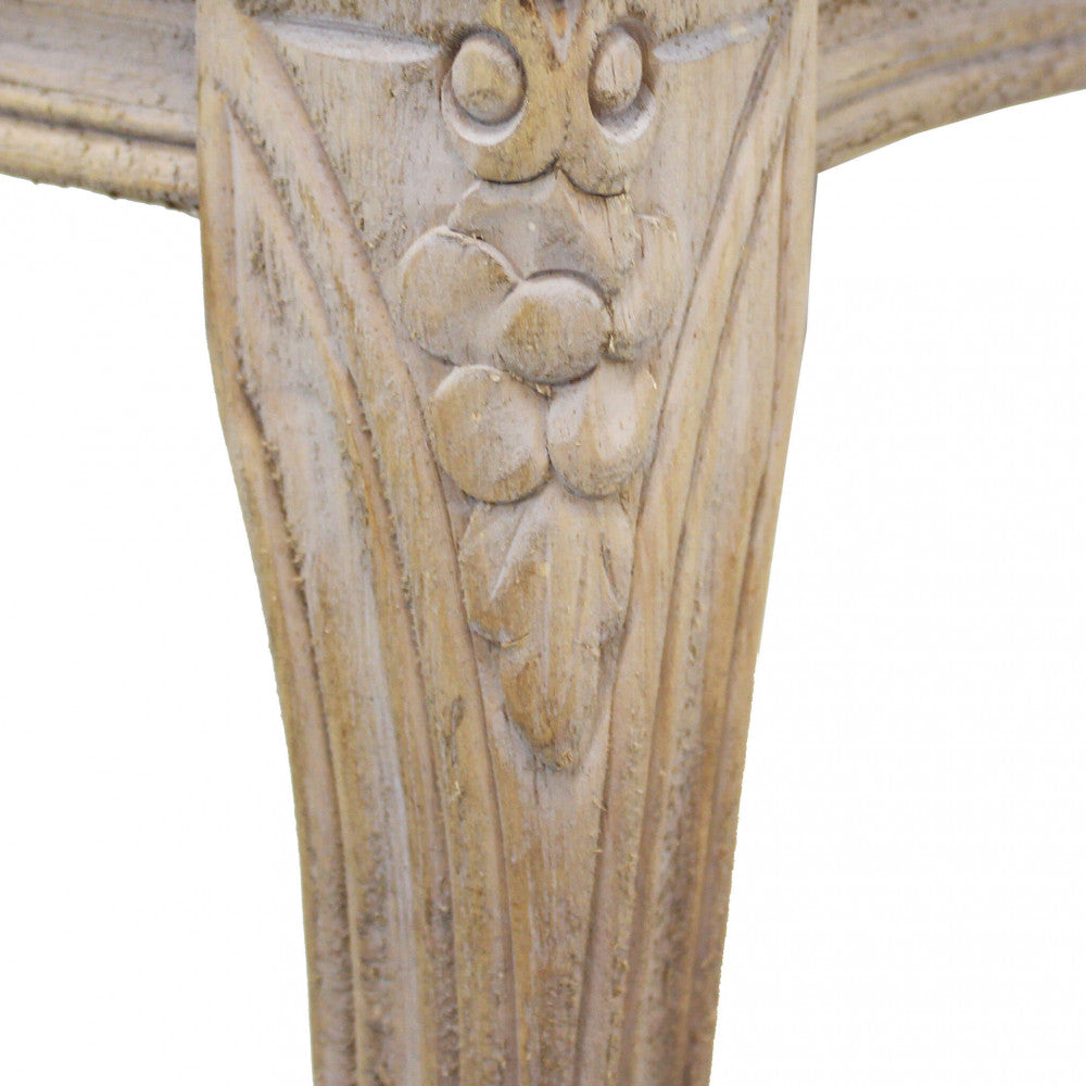 Panca Misty in Ecopelle Vintage Grigio 110x36x47 h cm in Legno Tortora