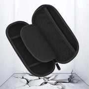 Borsa di Protezione in Carbone - Casella di Carico Shock-Resistente per Pouch - Borsa di Stoccaggio compatibile con Sony PS Vita - Protettiva (Nero)